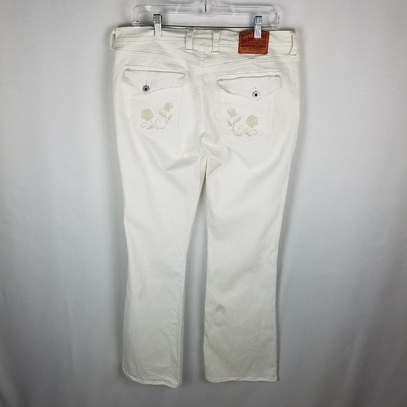 Lucky Brand‎ jeans ANNIE SWEET N LO white 12/31 - Picture 2 of 7
